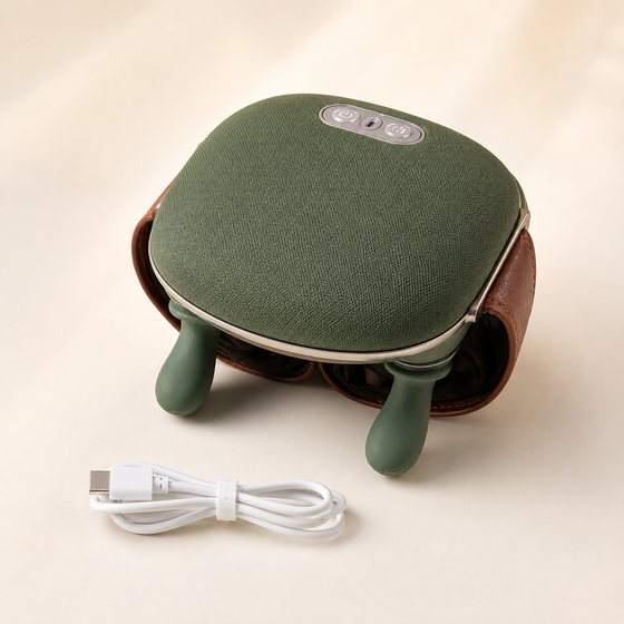Draadloos 3D-kneedmassageapparaat met warmte