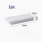 Sliding under Desk Drawer, Punch-Free Self-Adhesive Hidden Storage Organizer, Space-Saving Desk Tidy for Pens Stationery Gadgets
