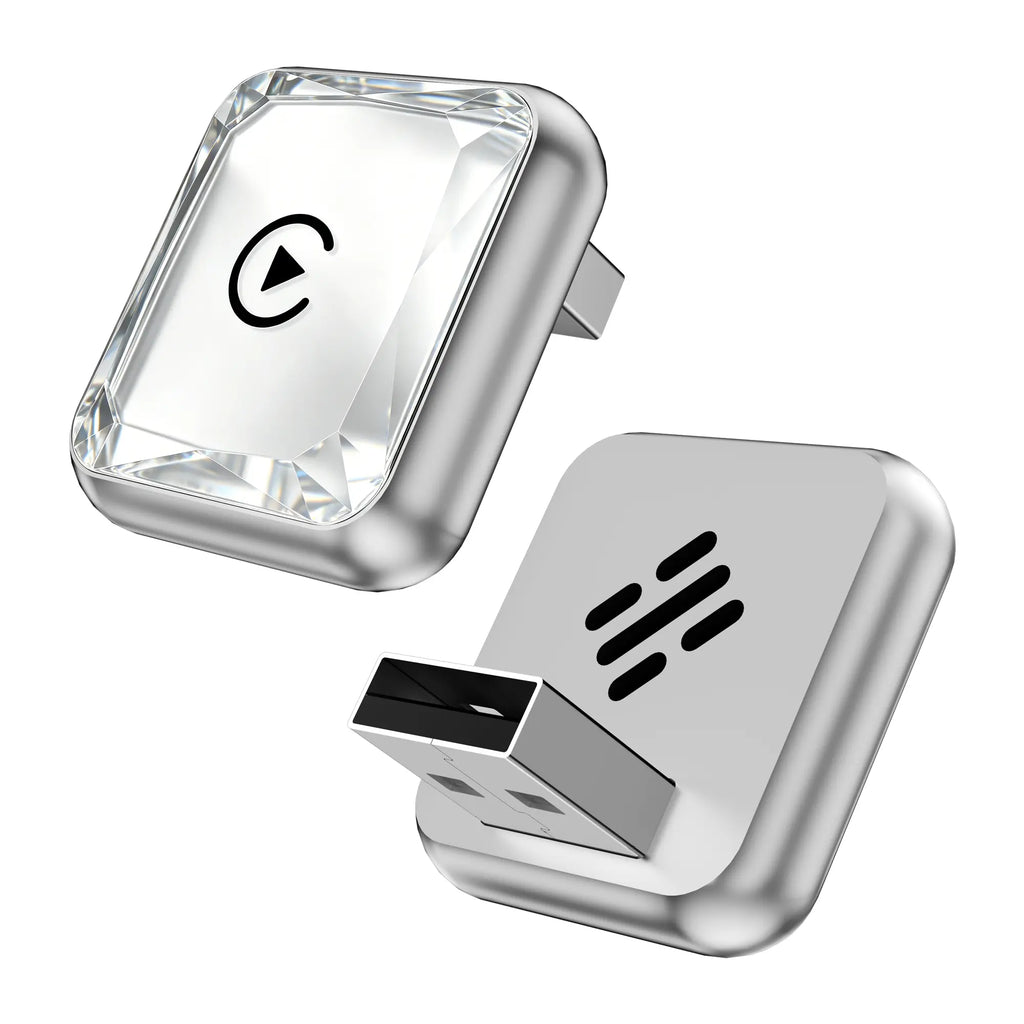 Aifine 2027 Wireless Carplay & Android Auto Adapter – Converts Factory Wired Carplay/Android Auto to Wireless, Plug & Play USB Dongle, for Vehicles with Built-In Wired Carplay or Android Auto Only