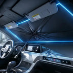 Portable Windshield Sunshade Umbrella - Foldable Auto Exterior Accessory for Daily Car Windshield Cooling, Auto Accessories