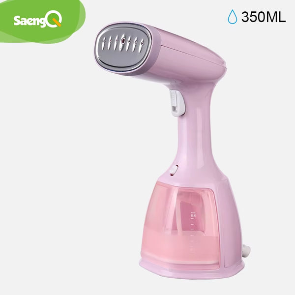 Steam Iron Garment Steamer Handheld Fabric 1500W Travel Vertical 350Ml Mini Portable Home Travelling for Clothes Ironing