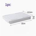 Sliding under Desk Drawer, Punch-Free Self-Adhesive Hidden Storage Organizer, Space-Saving Desk Tidy for Pens Stationery Gadgets