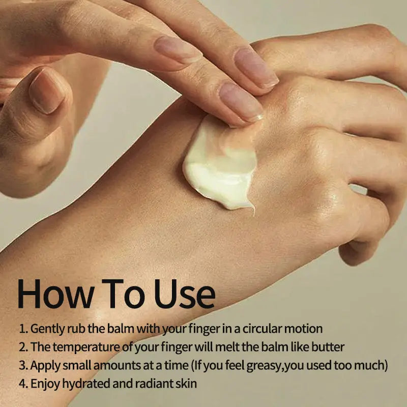 Organic Grass-Fed Beef Tallow Balm with Raw Honey - Handmade All-Natural Moisturizer for Soft, Smooth, Radiant Skin