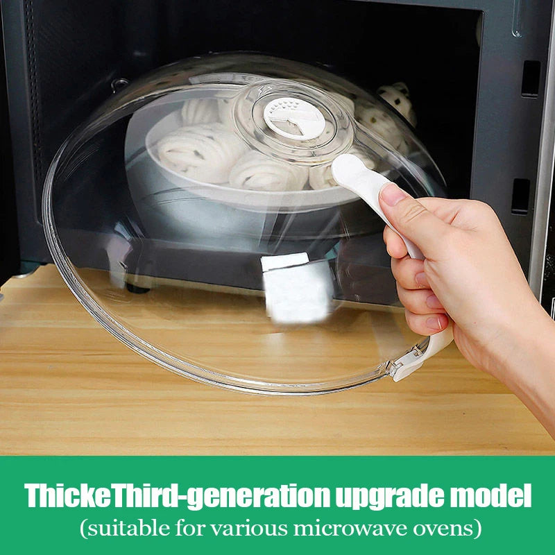Derde generatie transparante magnetronafdekking met witte handgreep