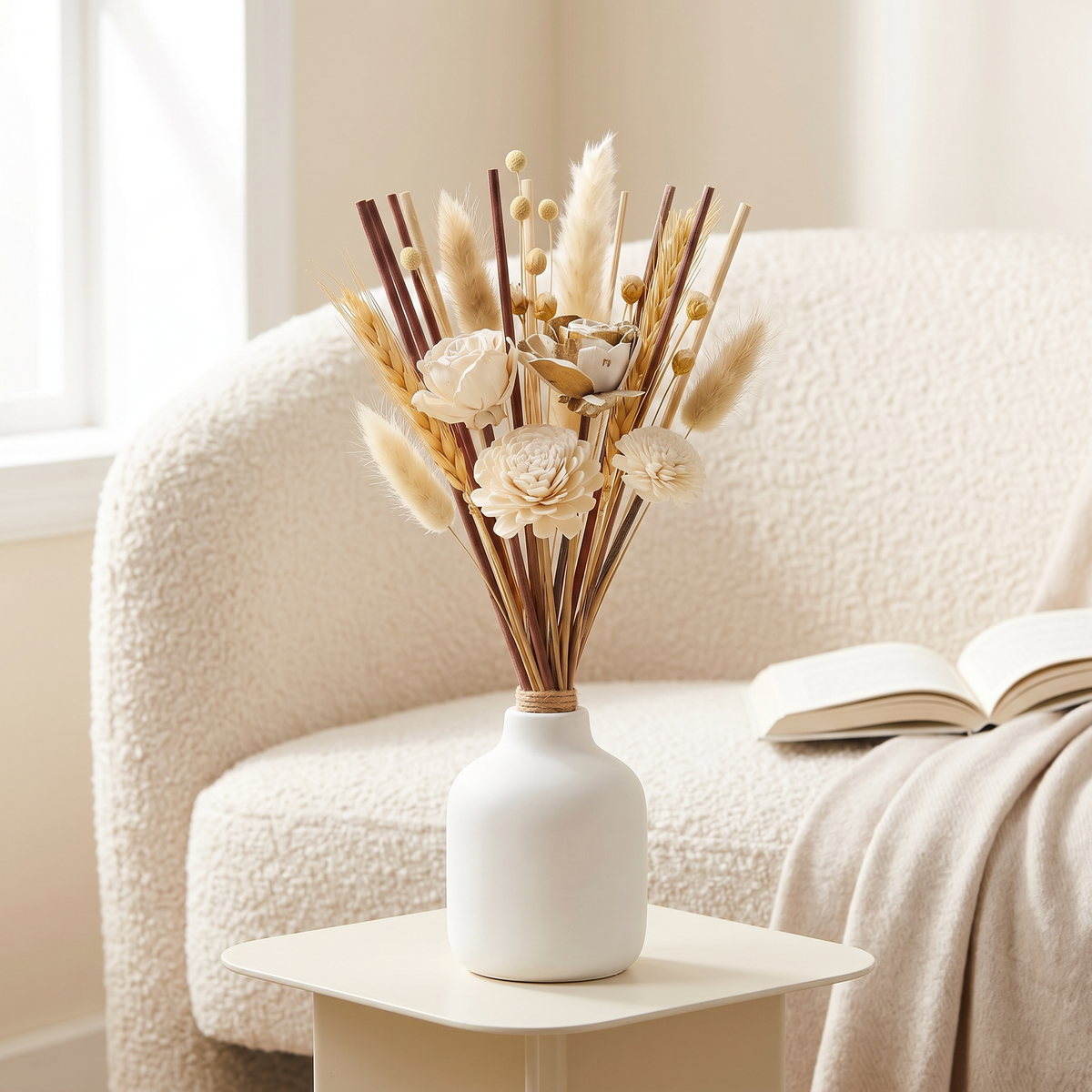 Elevate Your Space with Handcrafted 9" Great Plains Reed Diffuser Sticks